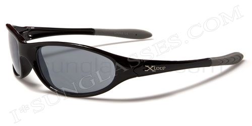 Kids X-Loop Wrap Around Comfort Sports Sunglasses 4 to 10 Years Full UV400 