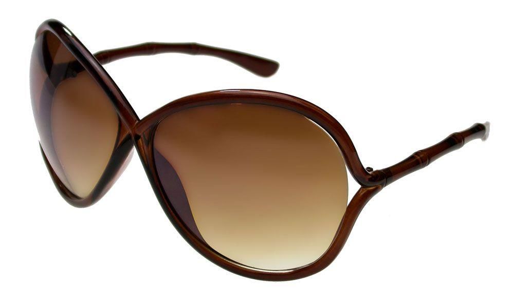 Cara Jennifer Oversized Ladies Sunglasses Brown/Brown ML
