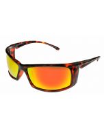 Badical Carver Wraparound Polarised Sunglasses Fire-Revo Mirror ML