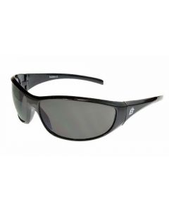 Birdz Sparrow Wraparound Sports Motorcycle Sunglasses Black/Smoke ML