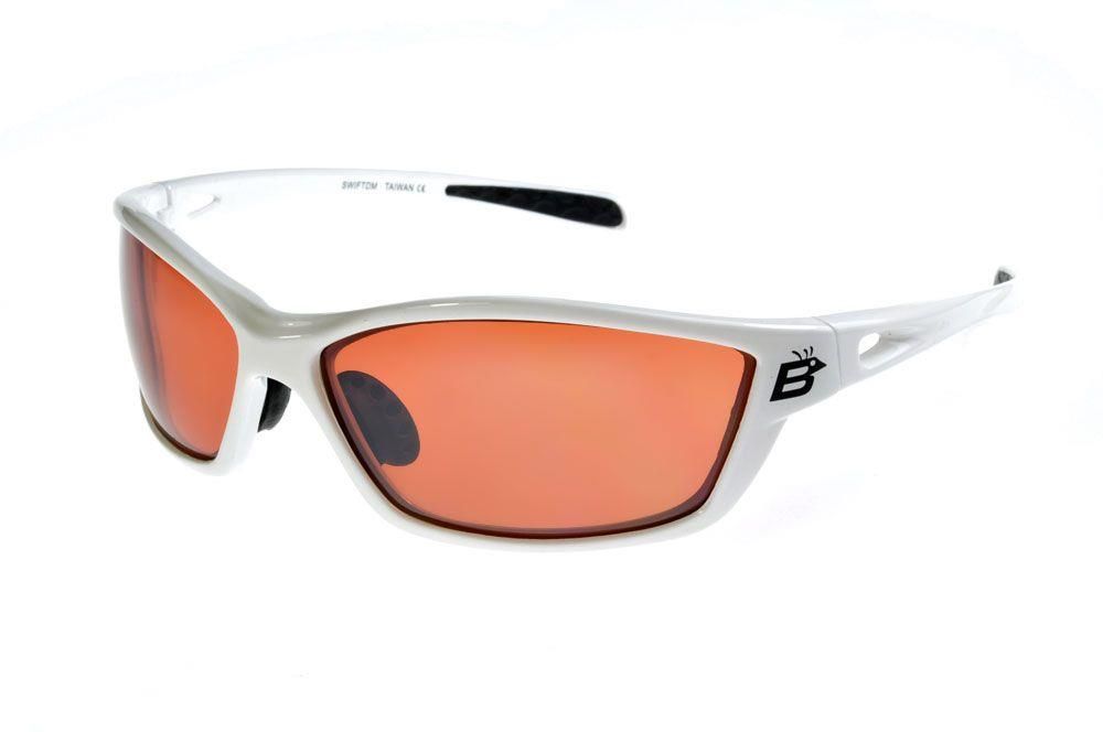 Birdz Swift Sports Sunglasses White/Driving-Mirror M