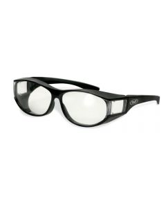 Global Vision Escort Safety Fitover Glasses Clear Lenses Medium