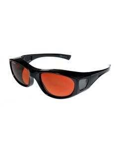 Fit Over-Glasses Piccolo Shatterproof Sunglasses Black/Copper Small