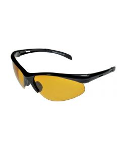 BadAss Glade Half Frame Polarised Sunglasses Amber Lenses ML