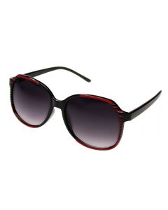 Cara Kelly Squared Retro Sunglasses Black/Smoke ML