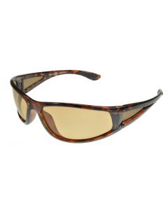 Badical One-Eighty Wraparound Polarised Sunglasses Tortoiseshell/Brown-Photochromic ML Light Brown Lenses