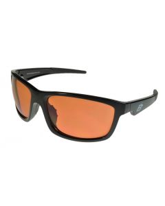 Birdz Mallard Curved Retro Driving Sunglasses Black/Copper-HD ML