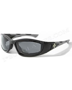 Choppers Padded Sunglasses 8CP906 Black-Grey/Smoke ML