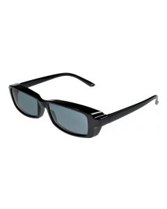 Mini Fit Over Sunglasses Rectangular Polarised 2023 Black/Smoke Medium