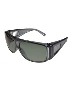 Fit-Over Sunglasses Polarised 5001PL Crystal-Grey/Smoke Medium Size