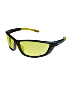 Global Vision Radeye Safety Sunglasses Black/Yellow L