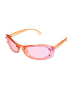 i* Oval Ladies Fashion Sunglasses 8034 Peach/Pink M