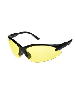 i*sunglasses Half Frame Safety Sunglasses Black/Yellow ML