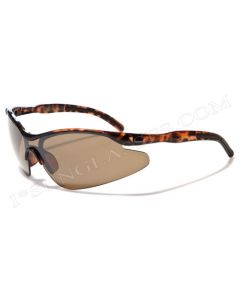 X-Loop Juniors Half-Frame Sunglasses 3529 Tortoiseshell/Brown S