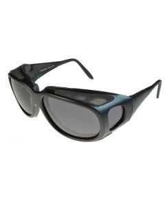 Padded Fit-Over Sunglasses Polarised 6045PL Smoke Lenses Large Size