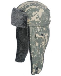 Camouflage/Grey Trooper Hat