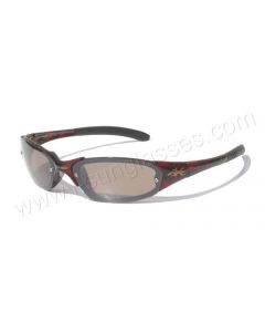 X-Loop Sports Sunglasses 8X2206 Tortoiseshell/Brown ML
