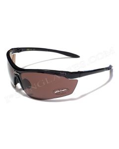 X-Loop Shield Sunglasses 8X3535 Black/Copper ML